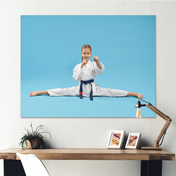 Karate Kid Photography - Martial Arts Canvas Wall Art